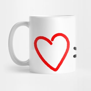 Formula for Love = Michigan Mug